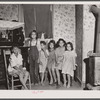 Children of Italian migratory workers who have come from Delaware to work in the onion fields near Cedarville, New Jersey.