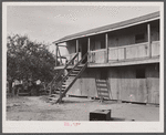 Two-story structure for housing migratory workers at Bridgeville, Delaware.