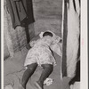 Sleeping quarters for a migratory agricultural worker at Belcross, North Carolina.