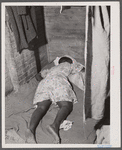 Sleeping quarters for a migratory agricultural worker at Belcross, North Carolina.