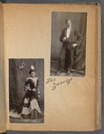 Portrait photographs of Julius Zancig and Agnes Zancig