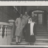 Eduardo, Carmela, Manolo, and Elena on steps