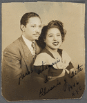 Eduardo and Teresa Roldan in formal portrait