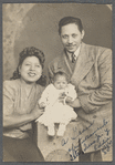 Teresa and Eduardo Roldan with infant Jessie Jr.