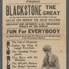 Round the World tour of Blackstone the Great and his All-Star Company