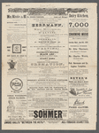 Fifth Avenue Theatre program, with Alexander Herrmann and Adelaide Herrmann