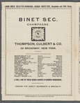 Fifth Avenue Theatre program, with Alexander Herrmann and Adelaide Herrmann