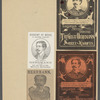Promotional materials related to an appearance by magician Alexander Herrmann at the Brooklyn Academy of Music
