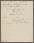 Correspondence from Harry Houdini to Walter G. Peterkin