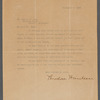 Correspondence from Theodore Hardeen to Dr. Daniel E. Cohn
