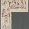 Promotional ephemera for The Ideal American Juggler, Rouclere