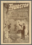 Thurston the Famous magician, East Indian Rope-Trick
