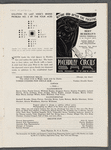 Program for Sim Sala Bim: 50 Mysteries at the Morosco Theatre