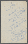 Notes by Dr. Daniel E. Cohn describing Harry Houdini's fatal illness and death