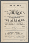 Program with Alexander Herrmann and Adelaide Herrmann