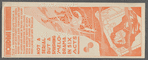 Promotional ephemera for the film Terror Island, starring Harry Houdini