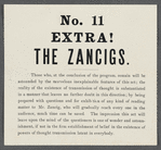 No. 11 Extra! The Zancigs
