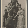 Annie Abbott performing a magic trick