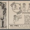Dell O'Dell's Famous Dancing Dolls paper toy
