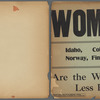 Lincoln said women should vote