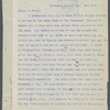Typed copy of letter from the five principal Kings, Chiefs, and Leaders of the Chickasaw Nation to John Sevier