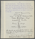Typed copy of letter from the five principal Kings, Chiefs, and Leaders of the Chickasaw Nation to John Sevier