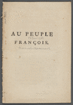 Au peuple françois