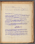 Letter from Harry Houdini to Saram Ellison