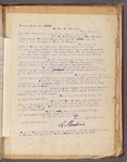 Letter from Harry Houdini to Saram Ellison