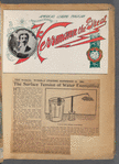 Scrapbook ephemera autographed by its subject, magician Leon Herrmann