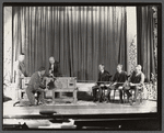 Publicity photograph for the magic stage production Sawing the Woman