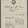 Proclamation Du Roi 