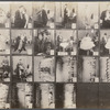 Publicity photographs from a keysheet of Mae West and Ed Wynn in the stage production Sometime