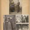 Magic ephemera including a photograph of the magicians Leon Herrmann and Boomsky (Isaac Willis)