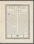 Fall Styles 1906