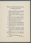 The National Association of Audubon Societies membership invitation