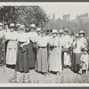 Members of Los Angeles Audubon Society on their Annual Pilgrimage to Fellowship Hill
