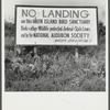Green Island bird sanctuary sign