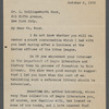 Letter from Ernestine Rose to L. Hollingsworth Wood, asking to buy Arthur Alfonso Schomburg's collection