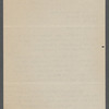 Letter from Ernestine Rose to L. Hollingsworth Wood, asking to buy Arthur Alfonso Schomburg's collection
