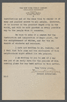 Letter from Ernestine Rose to L. Hollingsworth Wood, asking to buy Arthur Alfonso Schomburg's collection