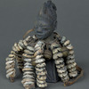Yoruba Ritual rattle Eshu rattle ; Ogo elegba from Nigeria in West Africa