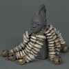 Yoruba Ritual rattle Eshu rattle ; Ogo elegba from Nigeria in West Africa