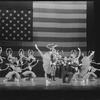 Dance Theatre of Harlem company performing the premiere of the dance production Stars and Stripes 