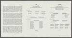 Fold-out program for the Dance Theatre of Harlem debut performance at the Guggenheim Museum