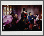 Francis Jue, Harriet Harris, and Ken Leung in the stage production Thoroughly Modern Millie