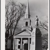 In a square in Mystic, Connecticut.