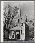 In a square in Mystic, Connecticut.