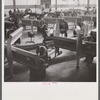 General view of propeller grinding and finishing operations at the Hamilton Standard Propeller Corporation. East Hartford, Connecticut.