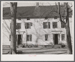 Old company house in Fitchville, Connecticut. The Palmer Brothers mill in town is busy with orders for comforters for the Army.